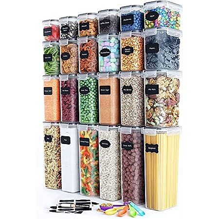 Chef's Path Airtight Food Storage Containers, 24-Piece