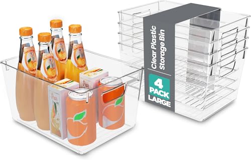 Utopia Home Pantry Storage Can Organizer, Set of 4